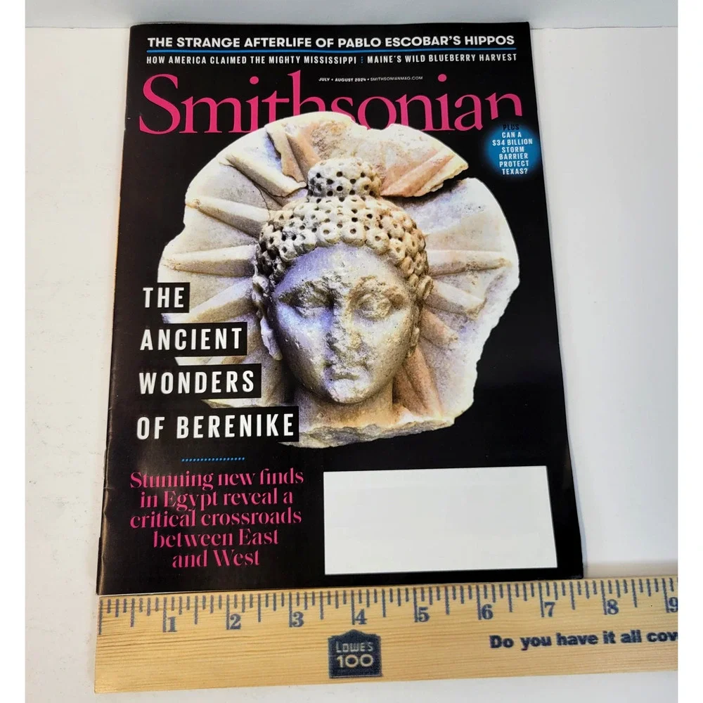 Smithsonian Magazine July August 2024‎ Ancient Wonders Of Berenike Back Issue